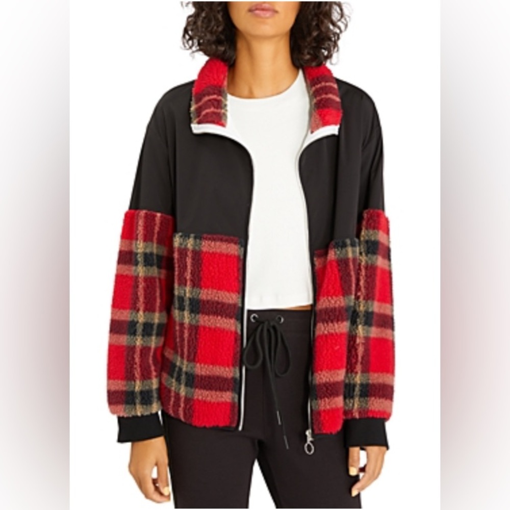 Sanctuary Sherpa zip up jacket